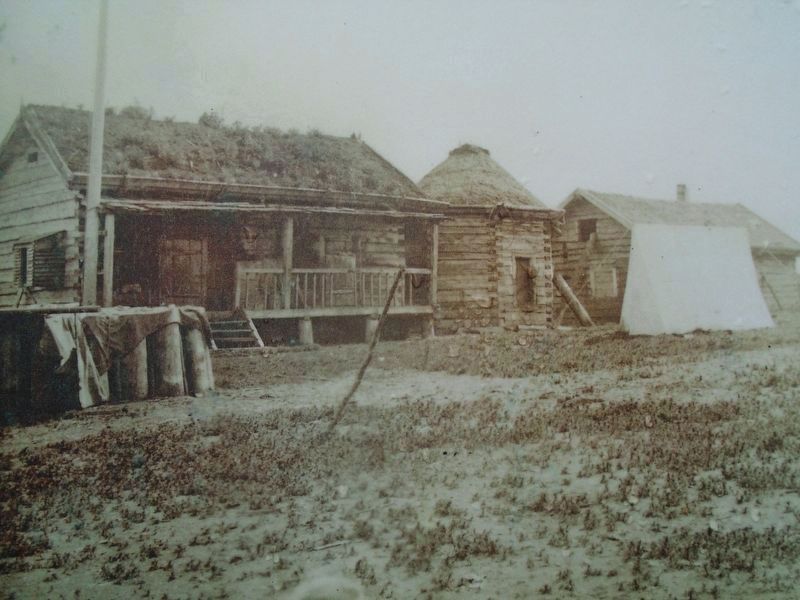 Kolmakovsky Redoubt, ca. 1884 Photo on Marker. Click for full size. Kolmakovsky Redoubt, ca. 1884 Photo on Marker image. Click for full size.