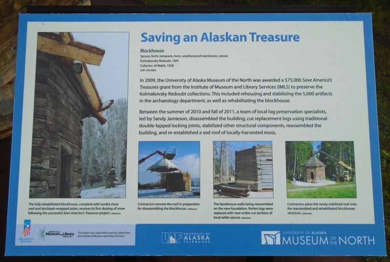 Saving an Alaskan Treasure Marker image. Click for full size.
