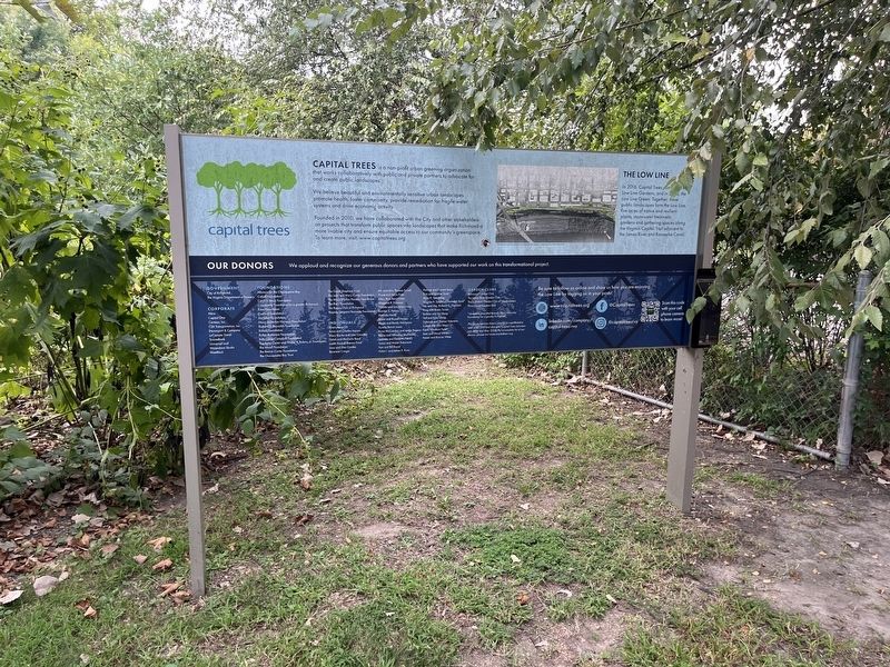 Capital Trees / The Low Line Marker. Click for full size. Capital Trees / The Low Line Marker image. Click for full size.