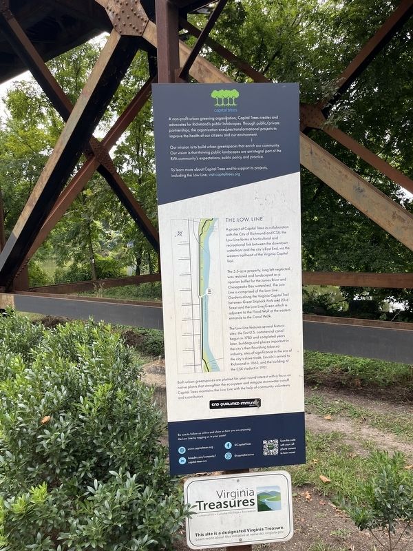 Capital Trees / The Low Line Marker image. Click for full size.