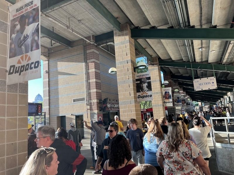The third-base concourse at Principal Park image. Click for full size.