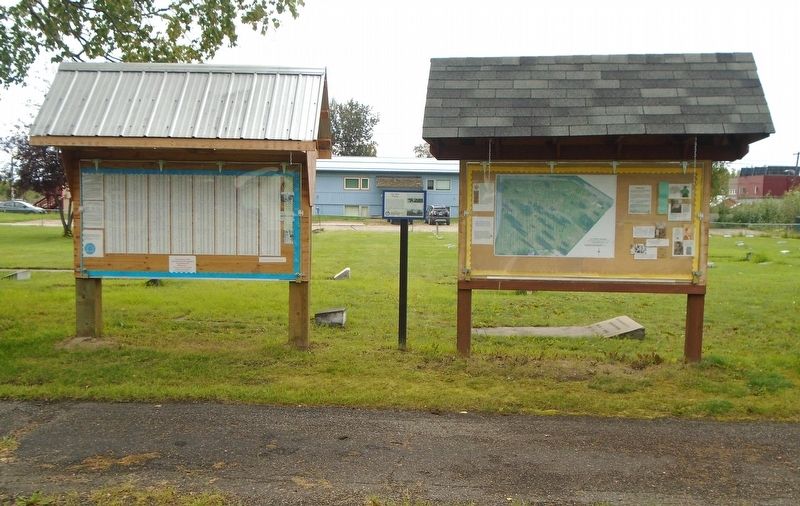 The White Crosses Marker. Click for full size. The White Crosses Marker image. Click for full size.