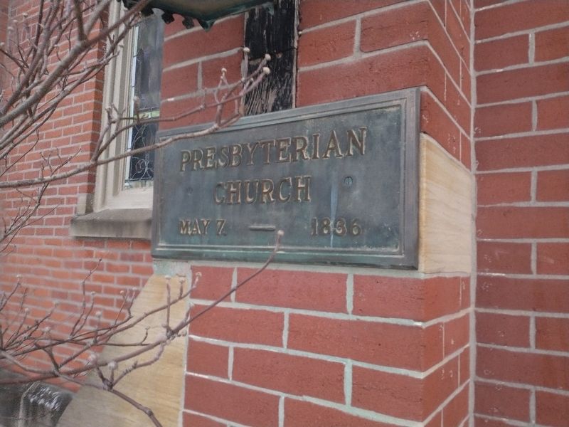 Presbyterian Church Marker. Click for full size. Presbyterian Church Marker image. Click for full size.