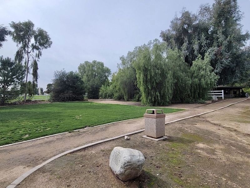 New Estancia Marker and Heritage Park image. Click for full size.