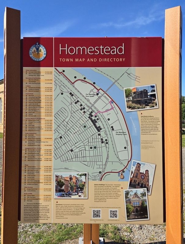 Rivers of Steel / Homestead Marker. Click for full size. Rivers of Steel / Homestead Marker image. Click for full size.