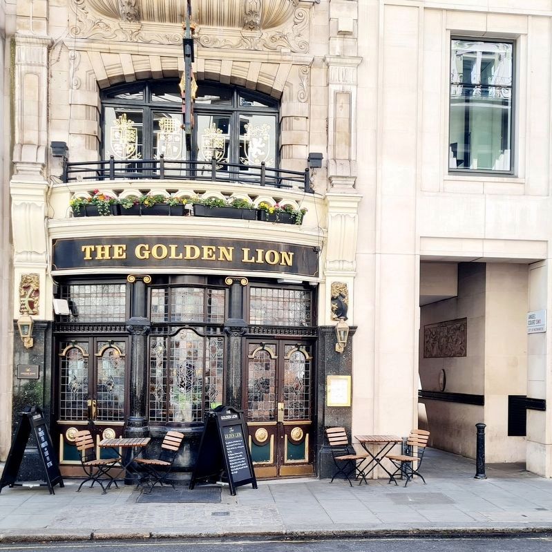 The Golden Lion Pub image. Click for full size.