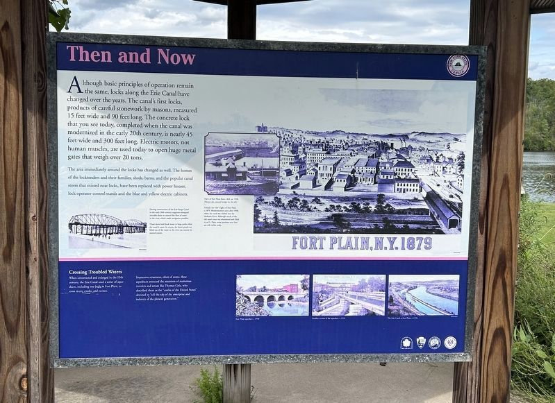 Then and Now Side of Marker image. Click for full size.