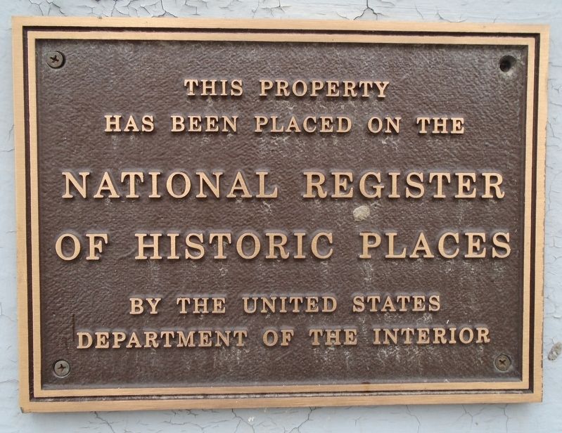 Old City Hall NRHP Marker image. Click for full size.