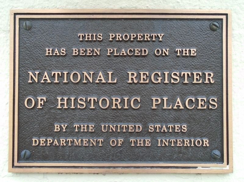 The Fairbanks Schoolhouse NRHP Marker image. Click for full size.