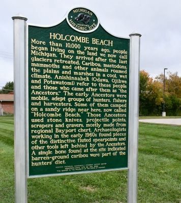 Holcombe Beach Marker Side 1. Click for full size. Holcombe Beach Marker Side 1 image. Click for full size.