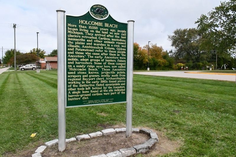 Holcombe Beach Marker. Click for full size. Holcombe Beach Marker image. Click for full size.