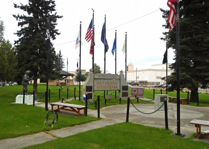 Interior Alaska Veterans Memorial image. Click for full size.