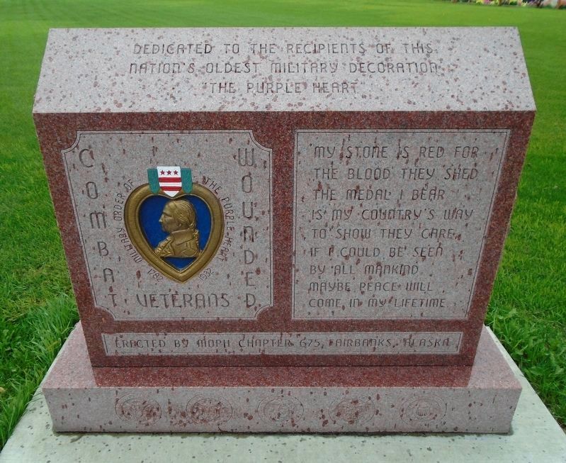 Combat Wounded Veterans Memorial image. Click for more information.