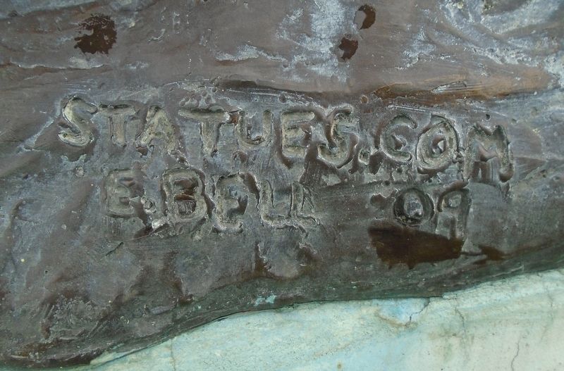 Alaska Territorial Guard Sculptor's Mark image. Click for full size.