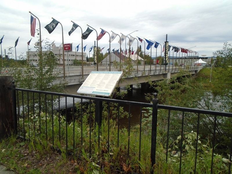 Fairbanks Area Rotary Projects "Service Above Self" Marker image. Click for full size.