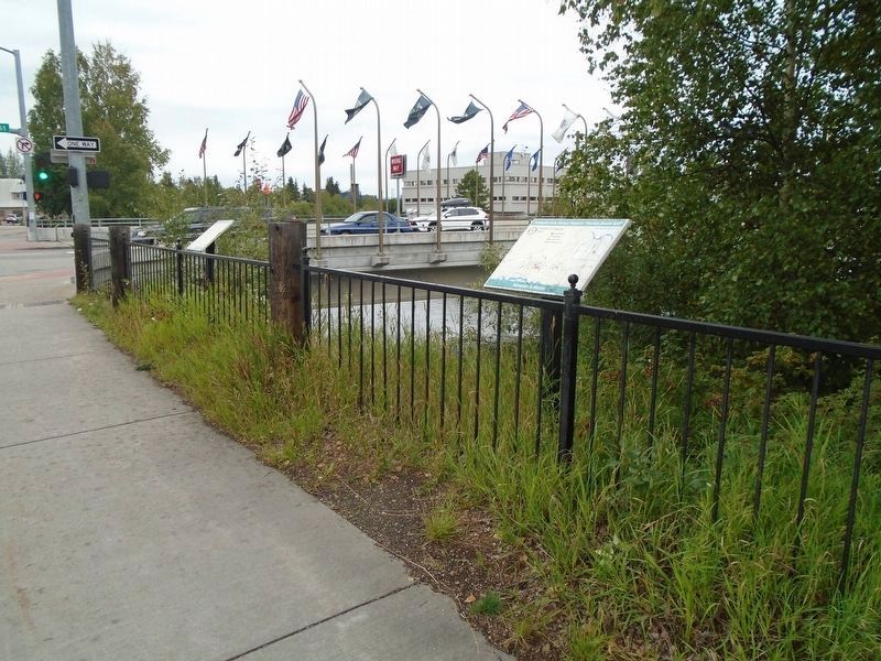Both Fairbanks Area Rotary Projects Markers image. Click for full size.