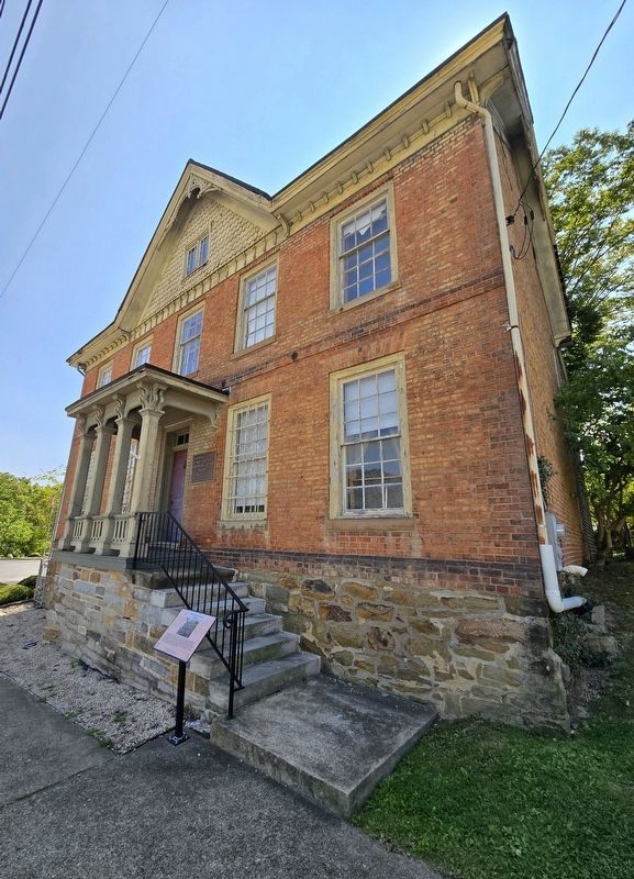 Stealey-Goff-Vance House and Marker image. Click for full size.