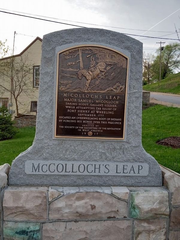 McColloch’s Leap Marker. Click for full size. McColloch’s Leap Marker image. Click for full size.