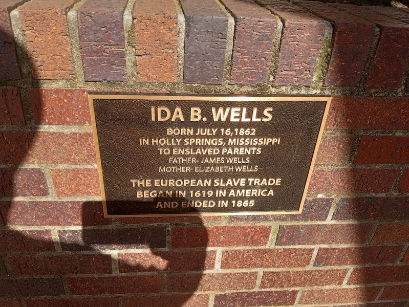 Ida B. Wells Marker image. Click for full size.