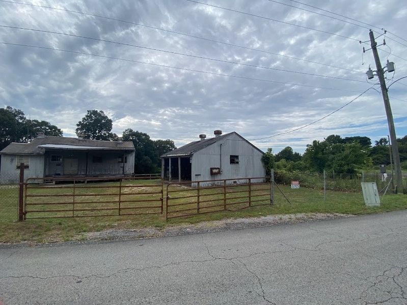 Old Buildings seen on the site of the Hayleyville Ice Company. Click for full size. Old Buildings seen on the site of the Hayleyville Ice Company image. Click for full size.