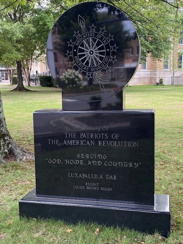 In Memory of the Patriots of the American Revolution Memorial. Click for full size. In Memory of the Patriots of the American Revolution Memorial image. Click for full size.