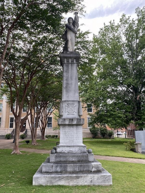 In Memory of the Soldiers of the Southern Confederacy Memorial. Click for full size. In Memory of the Soldiers of the Southern Confederacy Memorial image. Click for full size.