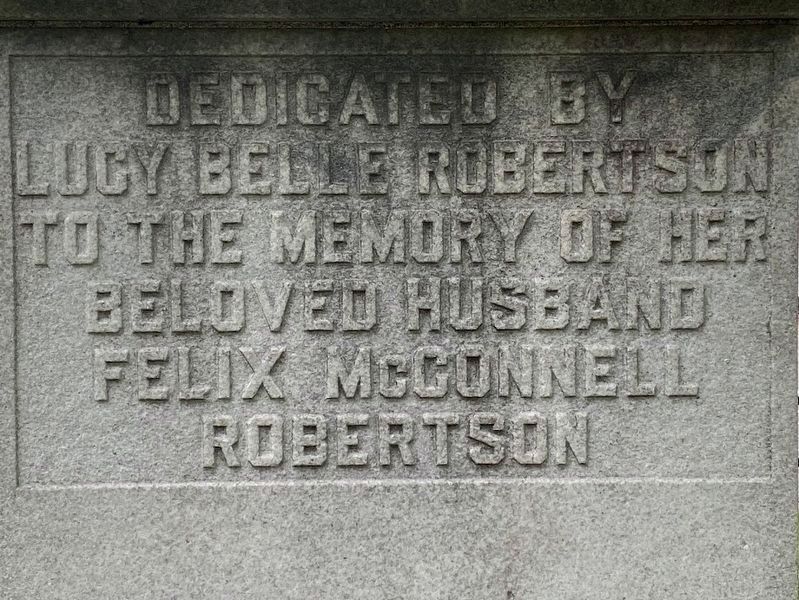 In Memory of the Soldiers of the Southern Confederacy Memorial. Click for full size. In Memory of the Soldiers of the Southern Confederacy Memorial image. Click for full size.
