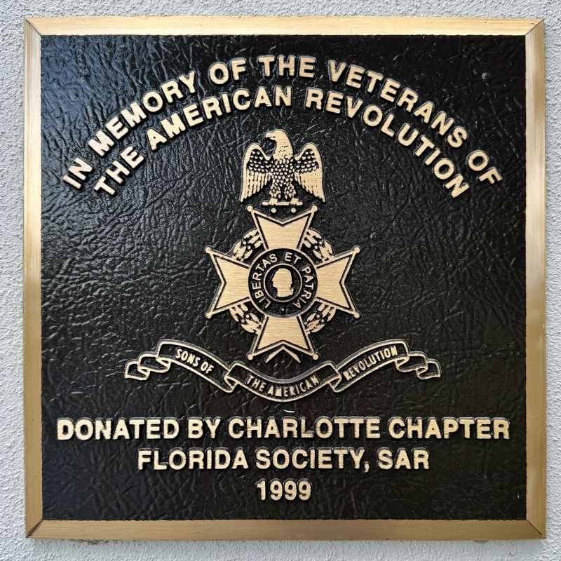 Veterans of the American Revolution Marker. Click for full size. Veterans of the American Revolution Marker image. Click for full size.