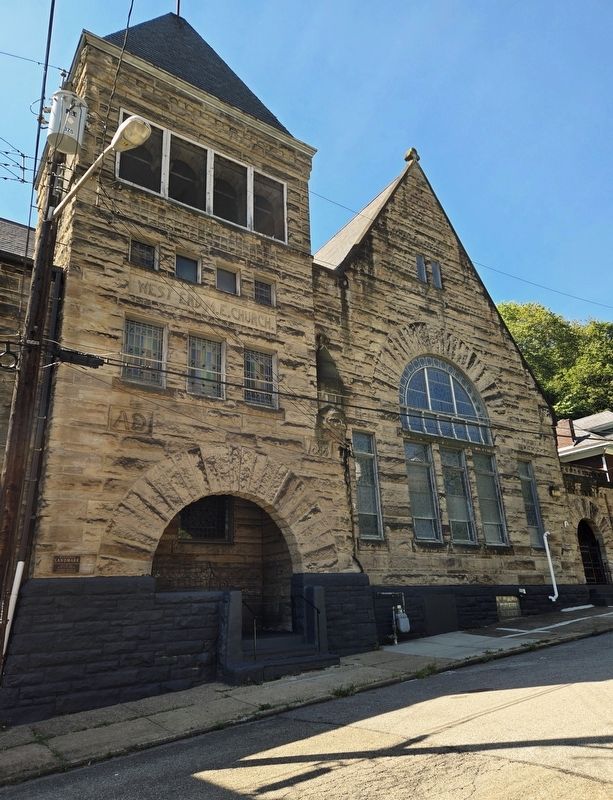 West End United Methodist Church and Marker. Click for full size. West End United Methodist Church and Marker image. Click for full size.