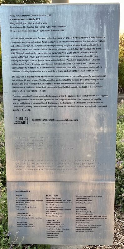 A Monumental Journey Marker image. Click for full size.
