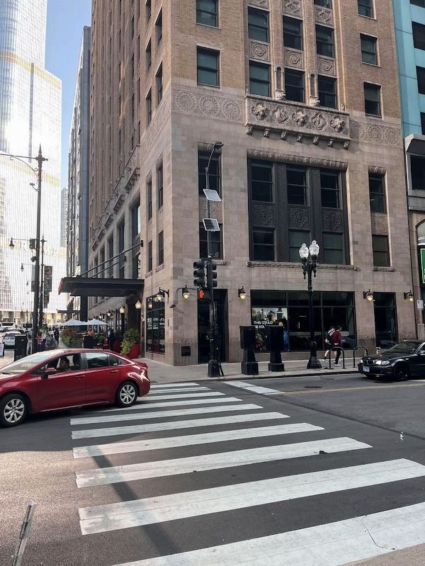Old Dearborn Bank Building Marker image. Click for full size.