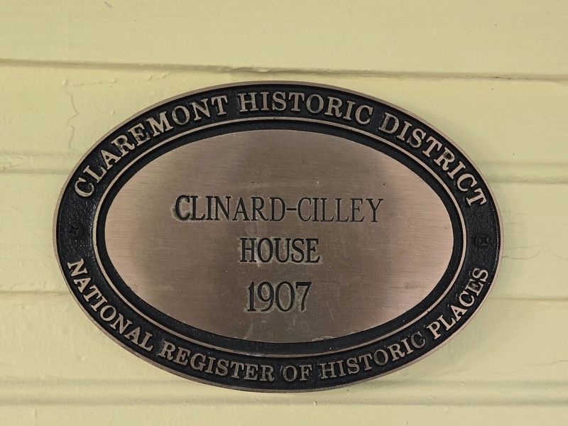 Clinard-Cilley House Marker image. Click for full size.
