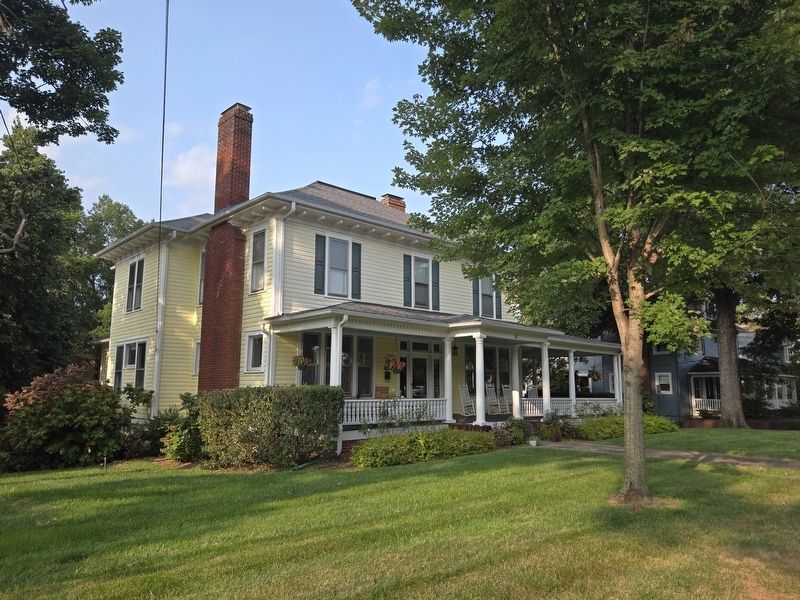 Clinard-Cilley House, southwest corner image. Click for full size.
