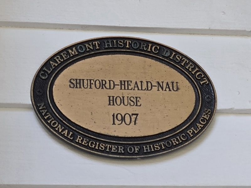 Shuford-Heald-Nau Marker. Click for full size. Shuford-Heald-Nau Marker image. Click for full size.