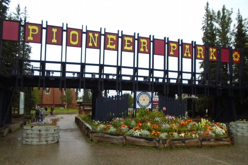 Pioneer Park Entrance. Click for full size. Pioneer Park Entrance image. Click for full size.