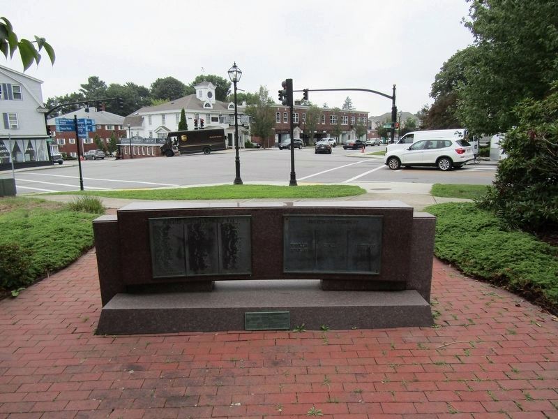 Shrewsbury Veterans Memorial image. Click for full size.