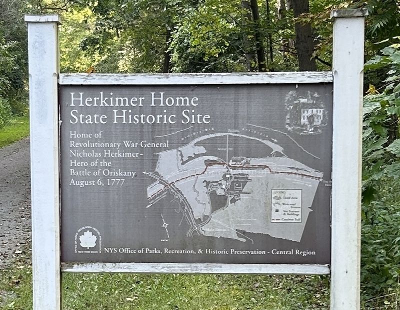 Herkimer Home State Historic Site Marker image. Click for full size.