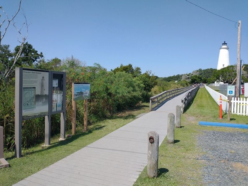 Ocracoke�s Silent Sentinel Marker image. Click for full size.