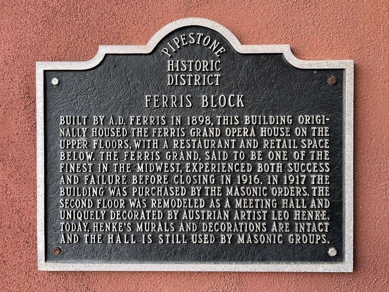 Ferris Block Marker image. Click for full size.