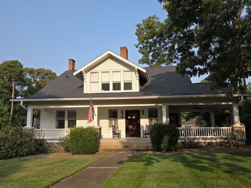 Thomas P. Pruitt House. Marker is to the left of the front entrance. Click for full size. Thomas P. Pruitt House. Marker is to the left of the front entrance image. Click for full size.