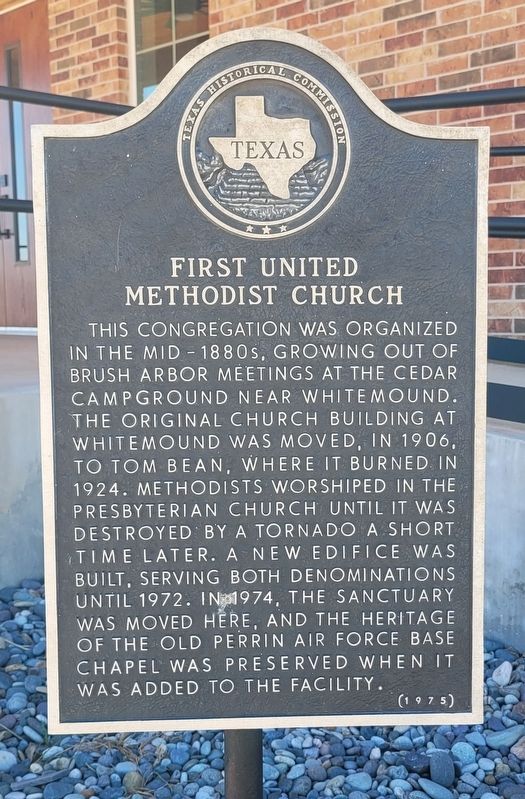 First United Methodist Church Marker. Click for full size. First United Methodist Church Marker image. Click for full size.