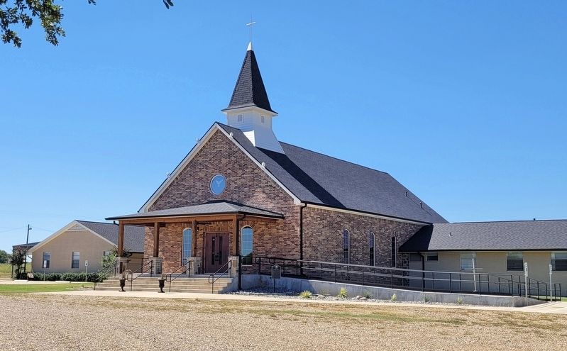 The First United Methodist Church and Marker. Click for full size. The First United Methodist Church and Marker image. Click for full size.