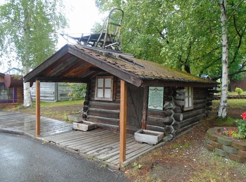 Ferguson Cabin and Marker. Click for full size. Ferguson Cabin and Marker image. Click for full size.