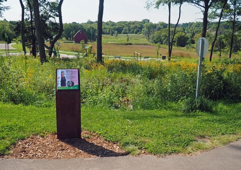 Neighbors Helping Neighbors Marker in Valley Creek Park, due north of the playground and barn. Click for full size. Neighbors Helping Neighbors Marker in Valley Creek Park, due north of the playground and barn image. Click for full size.