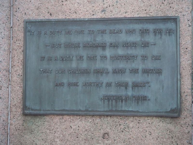 The Call To Arms Eastside Plaque Close-up image. Click for full size.
