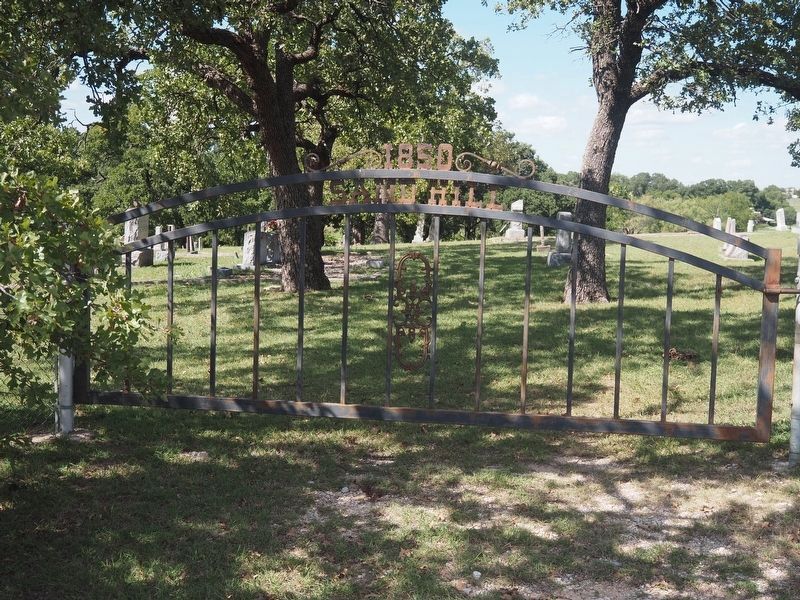 Sand Hill Cemetary Entrance. Click for full size. Sand Hill Cemetary Entrance image. Click for full size.