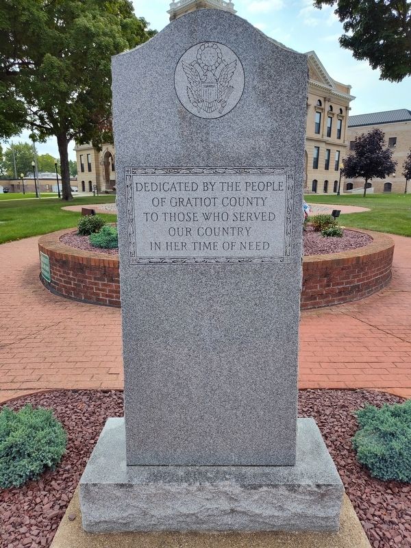 Veterans Memorial Marker image. Click for full size.