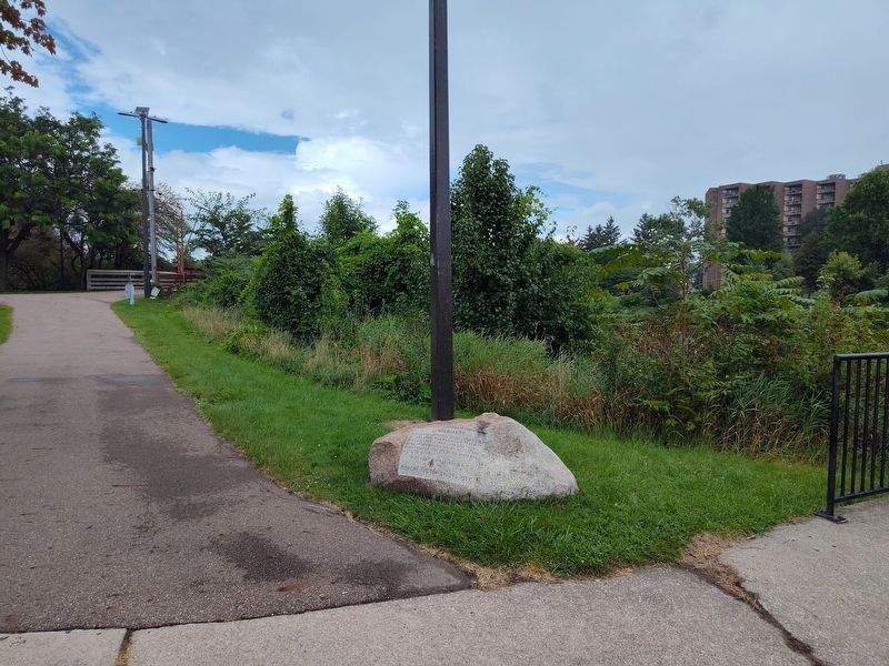 Commemorating Marker. Click for full size. Commemorating Marker image. Click for full size.