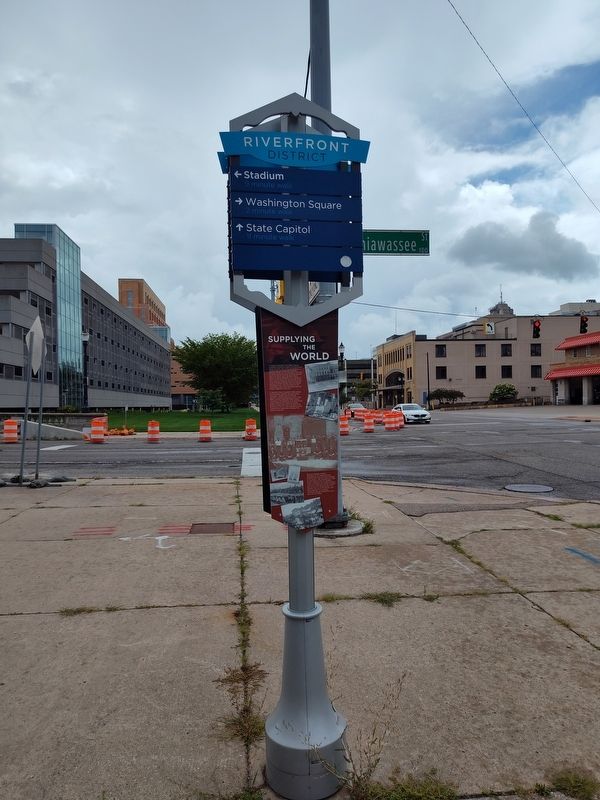 Supplying The World Marker image. Click for full size.