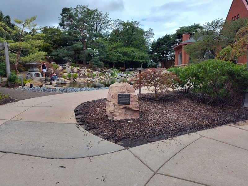 Shigematsu Memorial Garden Marker image. Click for full size.